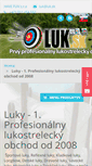 Mobile Screenshot of luk.sk