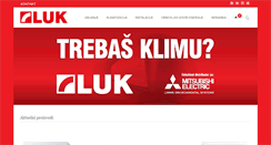 Desktop Screenshot of luk.ba